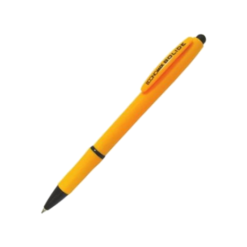 Ручка кулькова ECONOMIX (E10113) BOLIDE, автоматична, чорнила сині